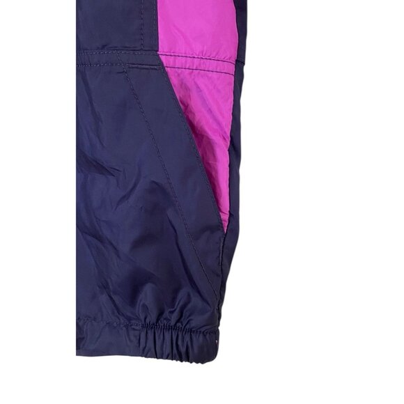 Columbia Girls Purple Pullover Hooded Lightweight Windbreaker 1/2 Zip Size XS 6‎ - Picture 3 of 5